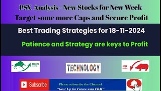 PSX weekly analysis Stocks for investment Profit with swing trades Best trading strategies [upl. by Namrej]