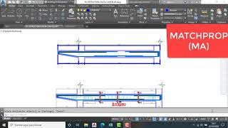 16 COMO UTILIZAR EL COMANDO MATCHPROP MA EN AUTOCAD O CIVIL 3D [upl. by Neysa]