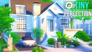 🏡 Tiny Perfection • Family House  NoCC  Sims 4  Tiny Living  Stop Motion [upl. by Yesoj477]