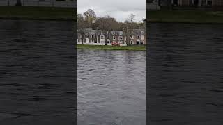 The beautiful Inverness River and the majestic Inverness Castle Inverness Scotland [upl. by Enoj]