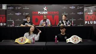 DKM Plush Boxing presents  ALL OR NOTHING  Press Conference  featuring Jack Jones and Aria Wild [upl. by Chrisman]