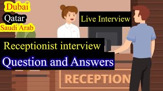 Receptionist interviews questions and answers  Receptionist Job interview questions  reception int [upl. by Allenrad]