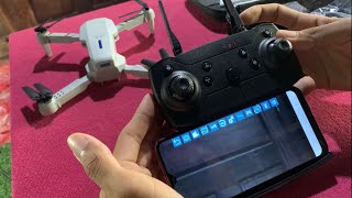 How to fly E88 drone unboxing review and Test [upl. by Ilrak891]