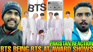 BTS Being BTS At Award Shows  Pakistan Reaction  Hashmi Reaction [upl. by Weasner890]