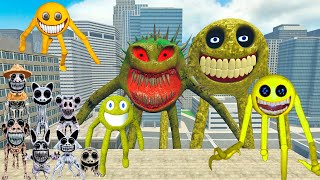 💥 Big City Roblox Innyume Smileys Stylized Zoonomaly Monsters Family Spartan Kicking in Gmod [upl. by Neom]