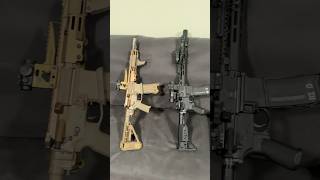 Personal 103” Geissele AR Pistol vs SWAT 115” BCM AR15 firearmstraining airsoft usa [upl. by Devy]