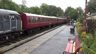 C0008 Wirksworth Station EVR  Class 31  October 2023 [upl. by Casimire]