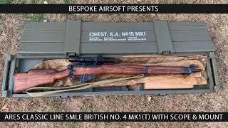 Ares Classic Line Lee Enfield SMLE British No 4 MK1 with Scope amp Mount overview [upl. by Domph]