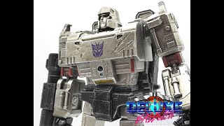 Threezero Siege War for Cybertron Trilogy DLX Megatron Action Figure Review [upl. by Sula737]