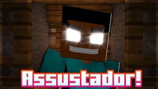 Fiquei ASSOMBRADO com esse MOD😨  The End of Herobrine [upl. by Ojeitak]