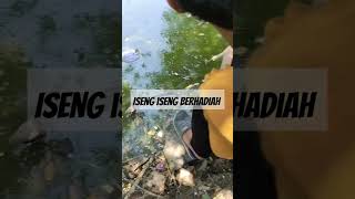 Isengiseng berhadiah eels mancingwaderdispotpinggirjalan mancing [upl. by Verney]