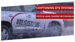 Toyota Land Cruiser 45 Remap and Dynorun on MAHA Dyno  DTE Systems [upl. by Ap]