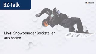 BZTalk Snowboarder Bockstaller live aus Aspen [upl. by Aronle]