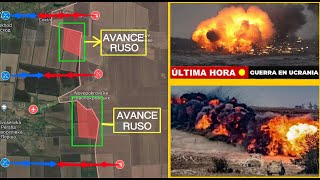 ¡URGENTE TROPAS RUSAS CAPTURAN LA CIUDAD DE BLAHODATNE Y AVANZAN MAS DE 36 KILÓMETROS [upl. by Icyak814]