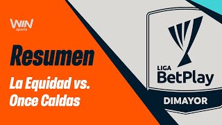 La Equidad vs Once Caldas resumen y goles  Liga BetPlay Dimayor 2024 2  Fecha 4 [upl. by Romalda665]