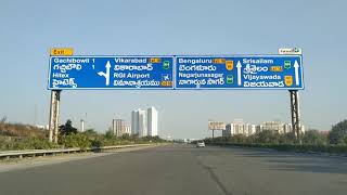 Outer ring road nanakramguda financial district hyderabad [upl. by Atik569]