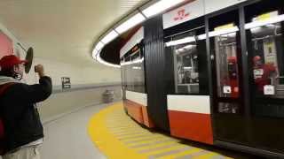 TTC 4403 Flexity Outlook LRV First Day Using Union Station Loop [upl. by Perpetua]