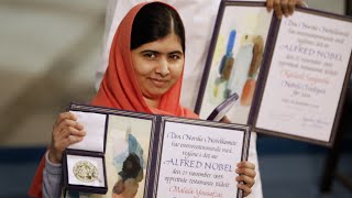 Malala Yousafzais EPIC Speech During Nobel Peace Prize Acceptance [upl. by Edrahs]