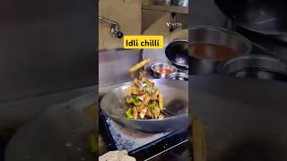 Idli chilli ll idli chilli recipe 🔥😱🔥 food streetcooking streetfood [upl. by Christy456]