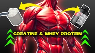 Creatine vs Whey Protein Ultimate Guide for Faster Muscle Gains amp Recovery [upl. by Oigroig]