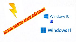 ⚡⚡Tutorial para seu windows inicializar muito mais rápido⚡⚡ [upl. by Idelson]