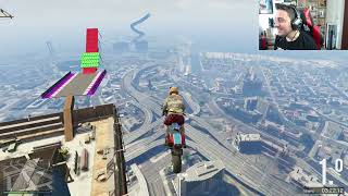 PARKOUR DE VOLAR COMO ANTES GTA V [upl. by Tersina897]