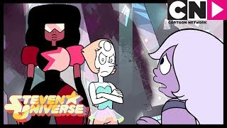 Steven Universe  Pearl and Garnet Upset Amethyst  Tiger Millionaire  Cartoon Network [upl. by Knipe597]