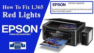 Epson L365 Resetter  Service Required January 2024 [upl. by Namien570]