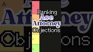 Ranking Ace Attorney Objection Sound Effects aceattorney apollojustice objection [upl. by Ahsatsan656]