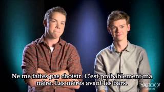 quotKnow your costarquot with Will Poulter and Thomas BrodieSangster VOSTFR  The Maze Runner France [upl. by Nethsa]