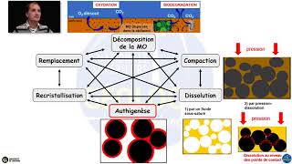 Les phénomènes diagénétiques par Yann Hautevelle [upl. by Kerge]
