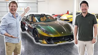 David Lee BOUGHT the FIRST New Ferrari 812 Competizione A in the US [upl. by Imray]