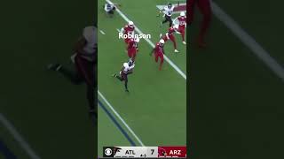 Just give it to Robinson 7 robinsons falcons nfl football touchdown [upl. by Leuqcar515]