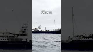 Whistle VS Siren  Steamship Shieldhall [upl. by Hatti]