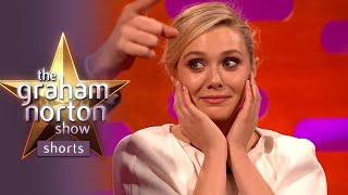 Elizabeth Olsen Unlocks New Fear😱 The Graham Norton Shorts [upl. by Eilrahc]