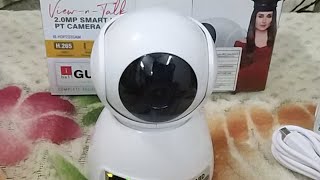 How to operate Iball Guard 2MP Smart PT Camera Hindi Live Video [upl. by Danette]