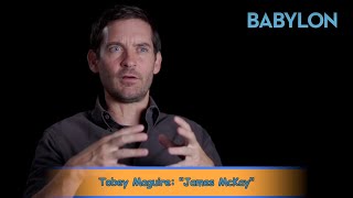 quotBabylonquot Tobey Maguire Interview [upl. by Varipapa]