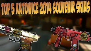 Top 5 Katowice 2014 Souvenir Skins [upl. by Nagey896]