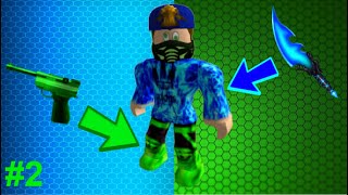 I got GODLYS CHILL and GREEN LUGER FAST in Roblox MM2 [upl. by Darum542]