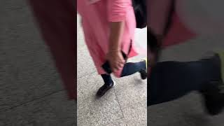 Funny escalator prank😂wait for end 😜 shorts comedy funny viral escalator [upl. by Larine]