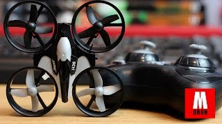 REVIEW JJRC H36 EN ESPAÑOL Nano drone de interior barato y FPV [upl. by Belda]