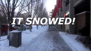 Snow day Dover hydraulic elevators 1 and 3 at Stadium Drive Garage UNL [upl. by Broome]