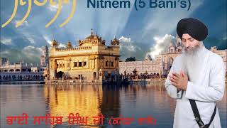 Japji Sahib Full  ਜਪੁਜੀ ਸਾਹਿਬ Bhai Sahib Singh BhaiSahibSingh [upl. by Jamnes124]