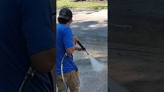 Pressure washing in The Woodlands TX satisfying pressurewashing shortvideo homedecor allgitout [upl. by Stoffel]