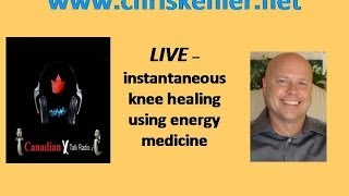 LIVE  instantaneous knee healing using energy medicine [upl. by Gilpin]