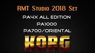 أصوات برنامج RMT Studio Korg Pa 01 [upl. by Hubie930]