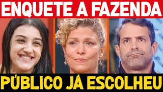 Veja QUEM GANHA A FAZENDA Enquete UOL VOTALHADA  A FAZENDA 14 AO VIVO [upl. by Inanak]