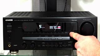 Receiver Kenwood KRV7050 [upl. by Allebara18]