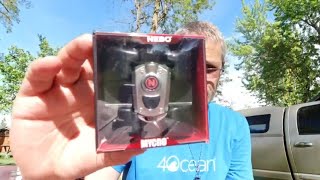 Nebo Mycro Keychain FlashLight Review 400 Lumens one year review [upl. by Yelik]