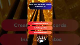 What Does the quotEvent Viewerquot in Windows Do quiz [upl. by Anaahs]